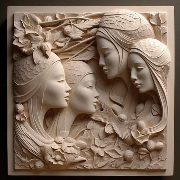 نموذج ثلاثي الأبعاد لآلة CNC 3D Art 